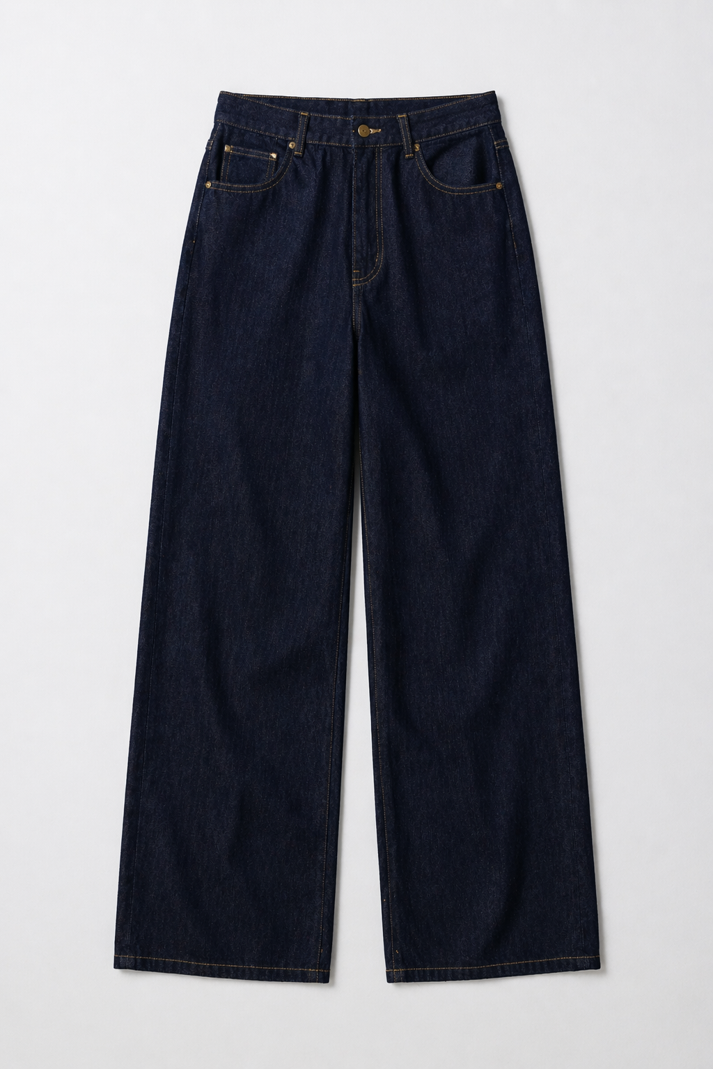 Indigo Blue Wide Leg Jeans