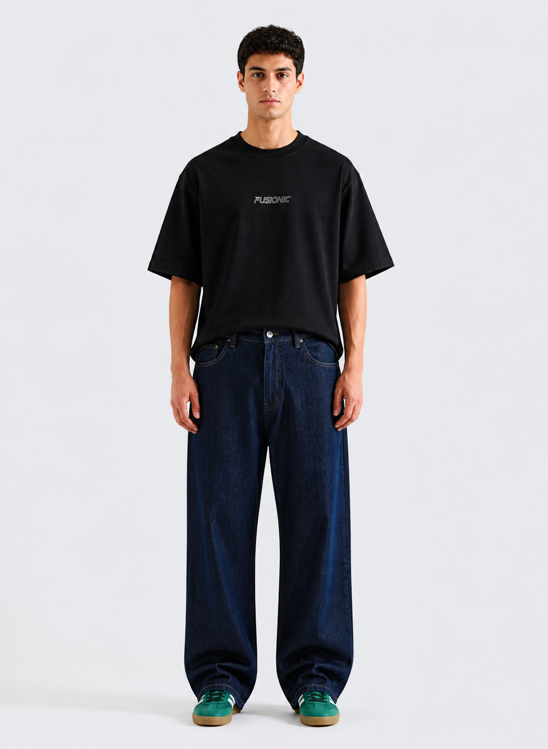 Black Basic Tee Men