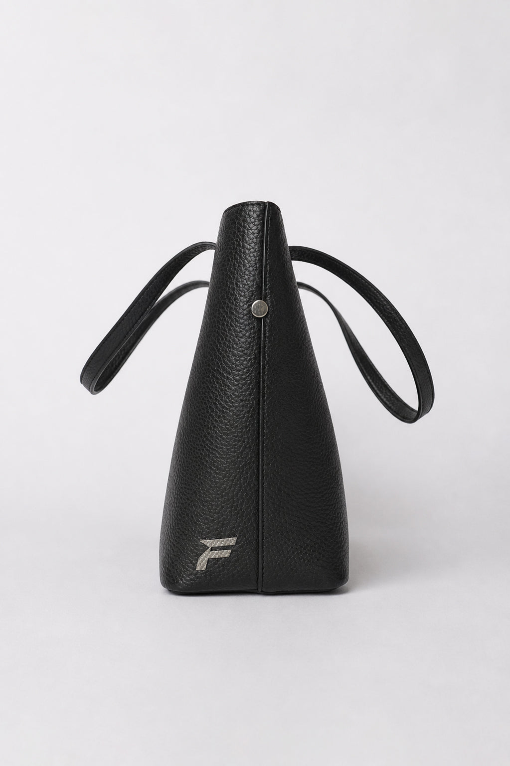 Black Pebbled Tote
