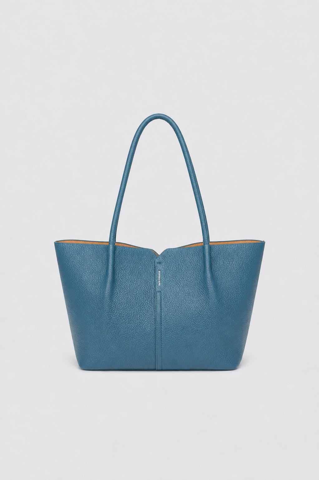 Blue Pebbled Tote