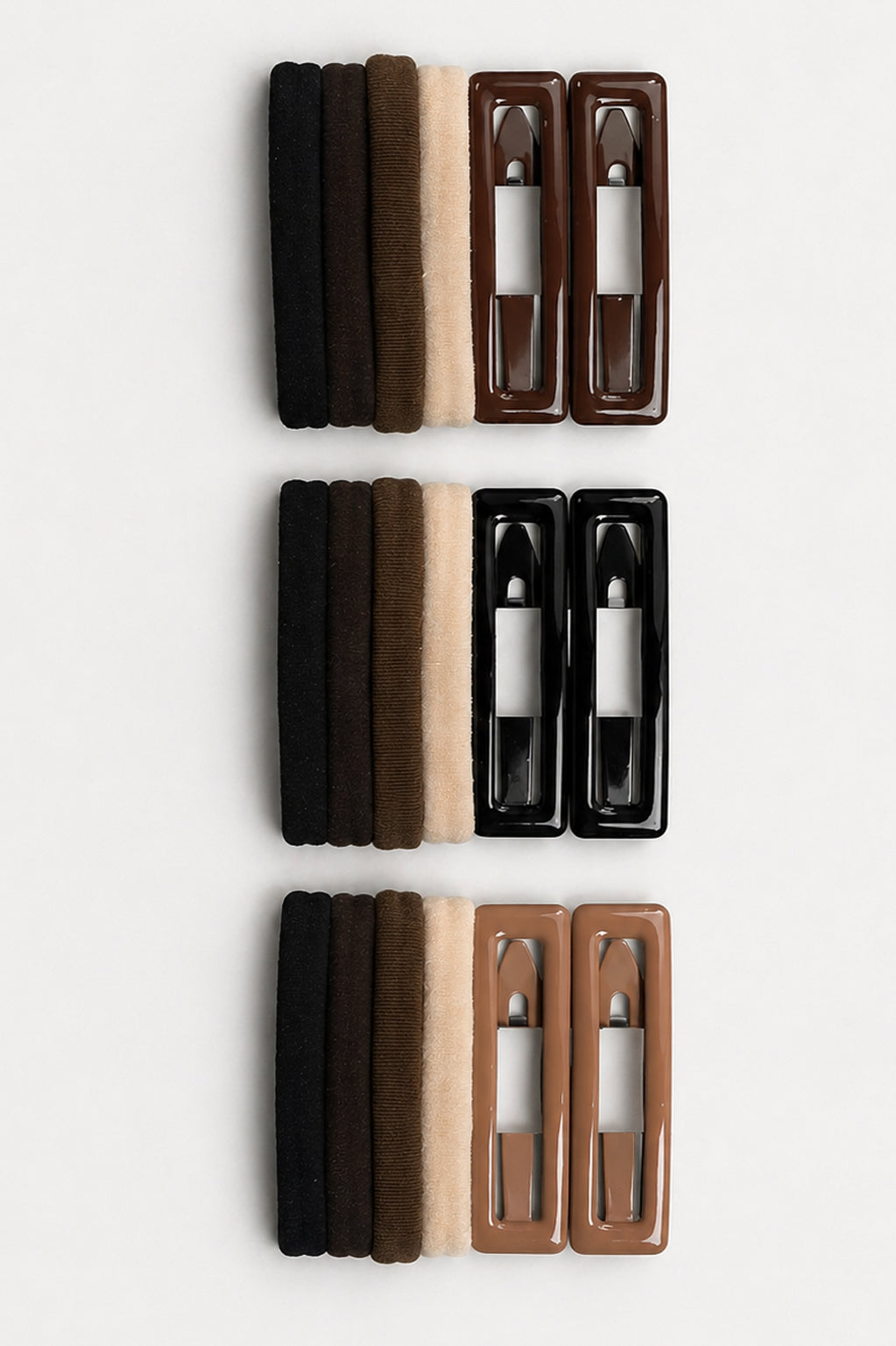 Brown Clip Set