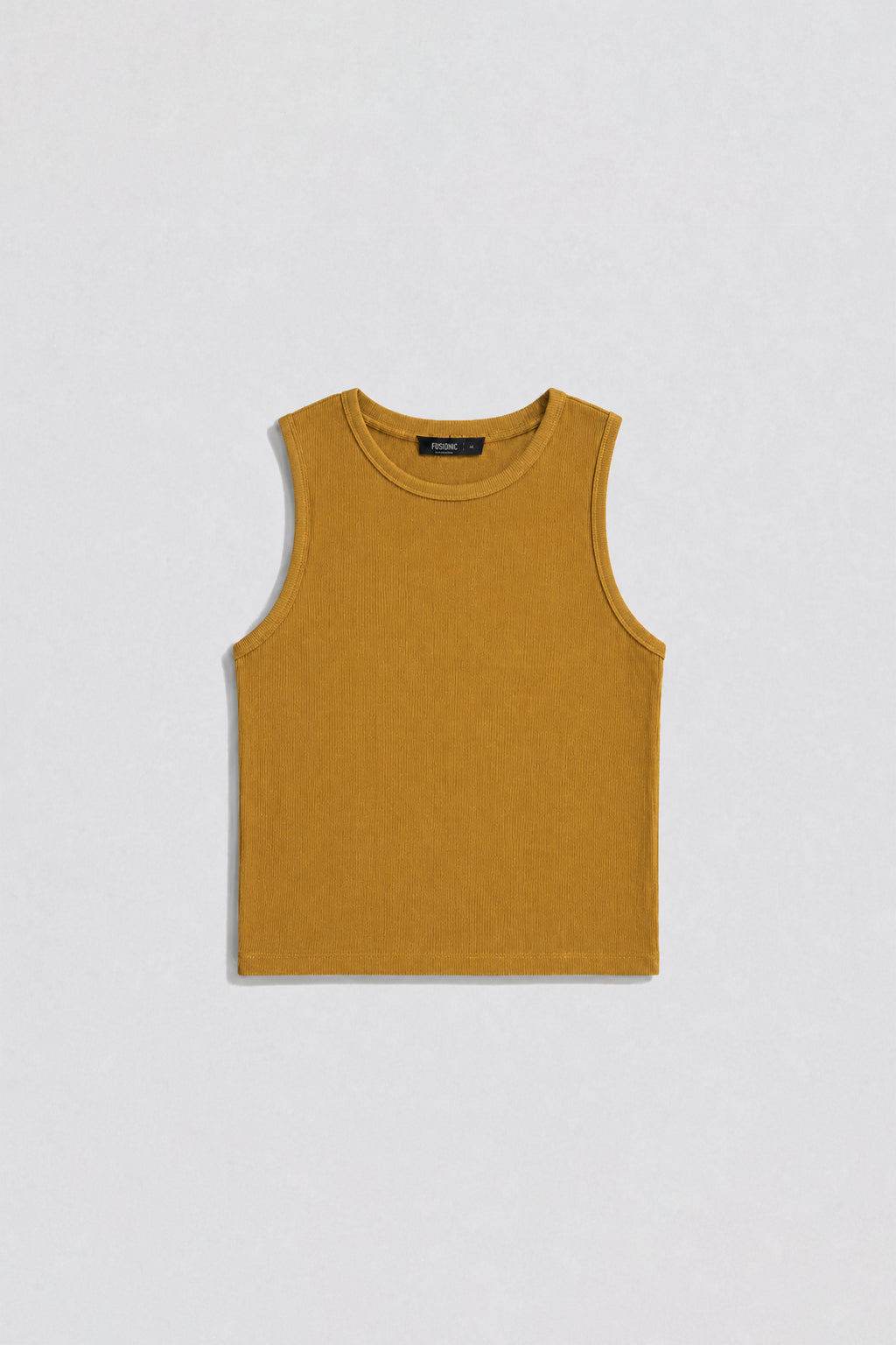 Mustard Ribbed Tank Top