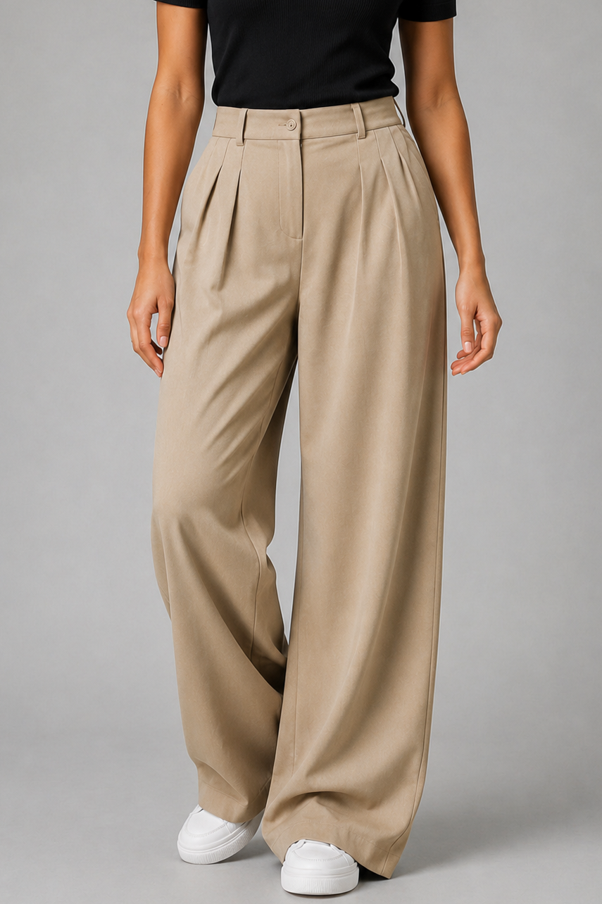 Camel Tailored Pants