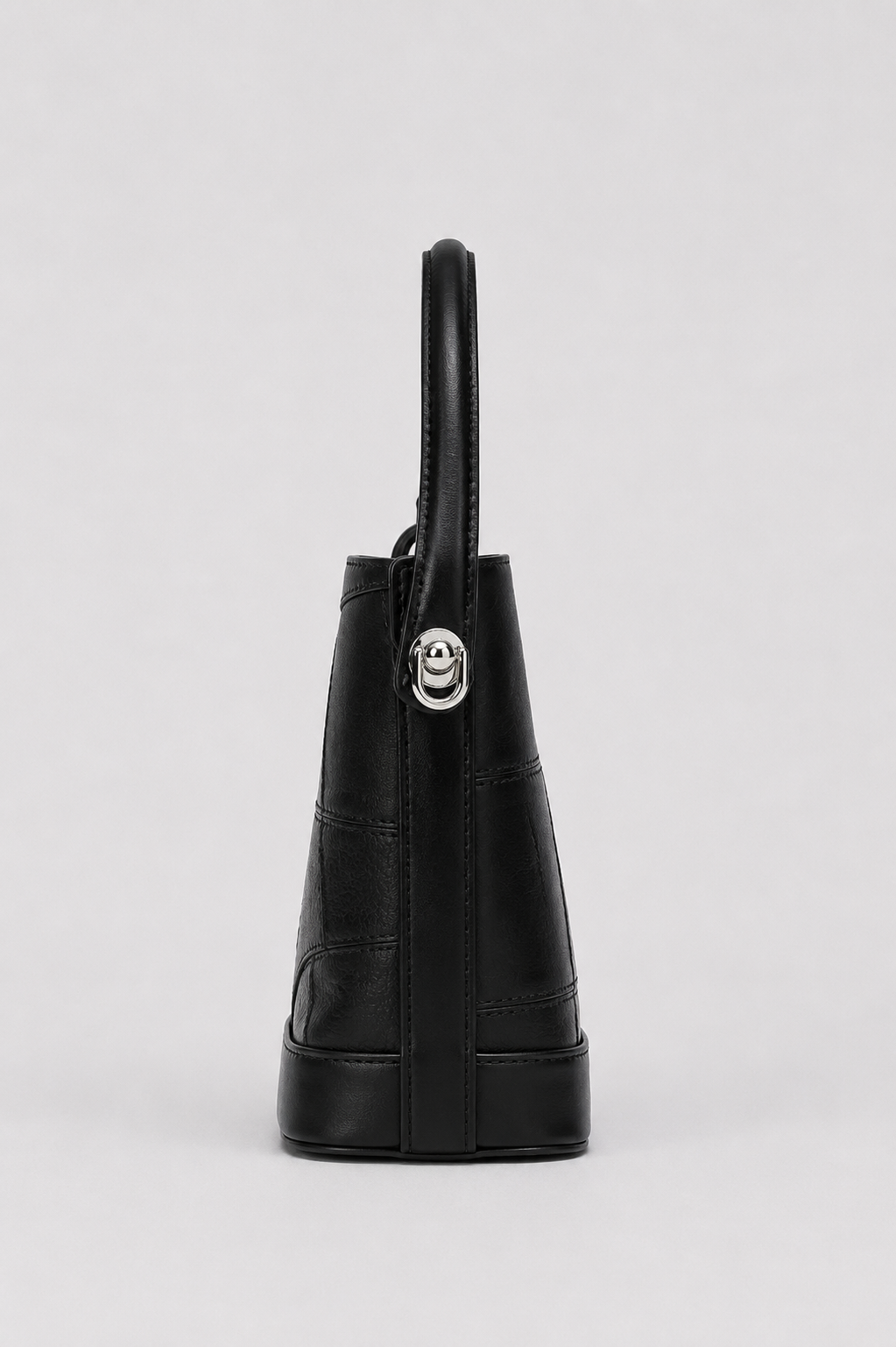Black Bucket Hand Bag