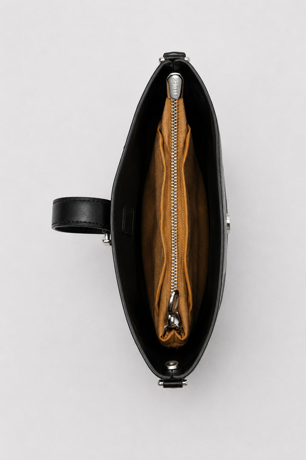 Black Bucket Hand Bag