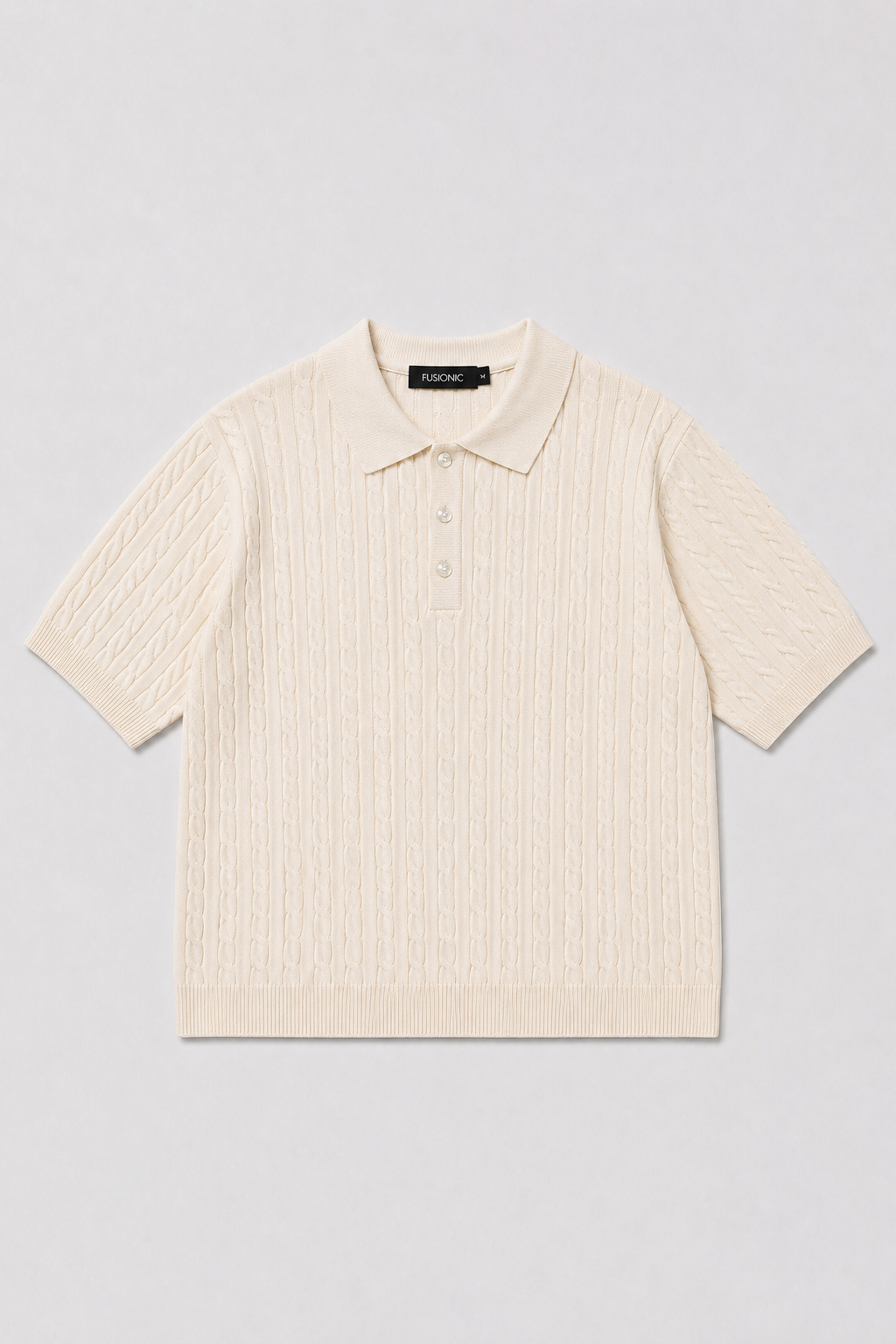 Off-White Cable Knit