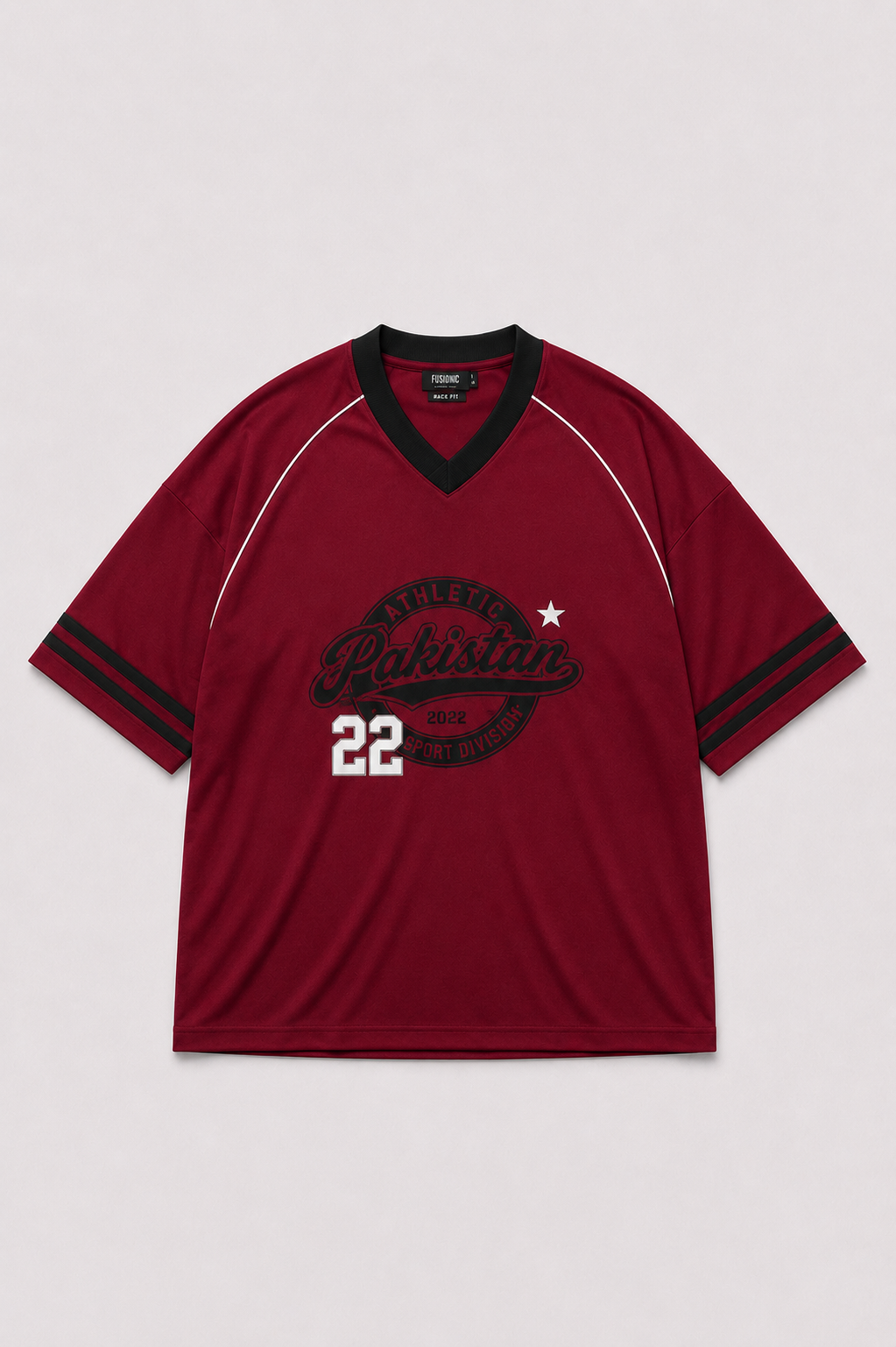 Crimson Varsity Tee