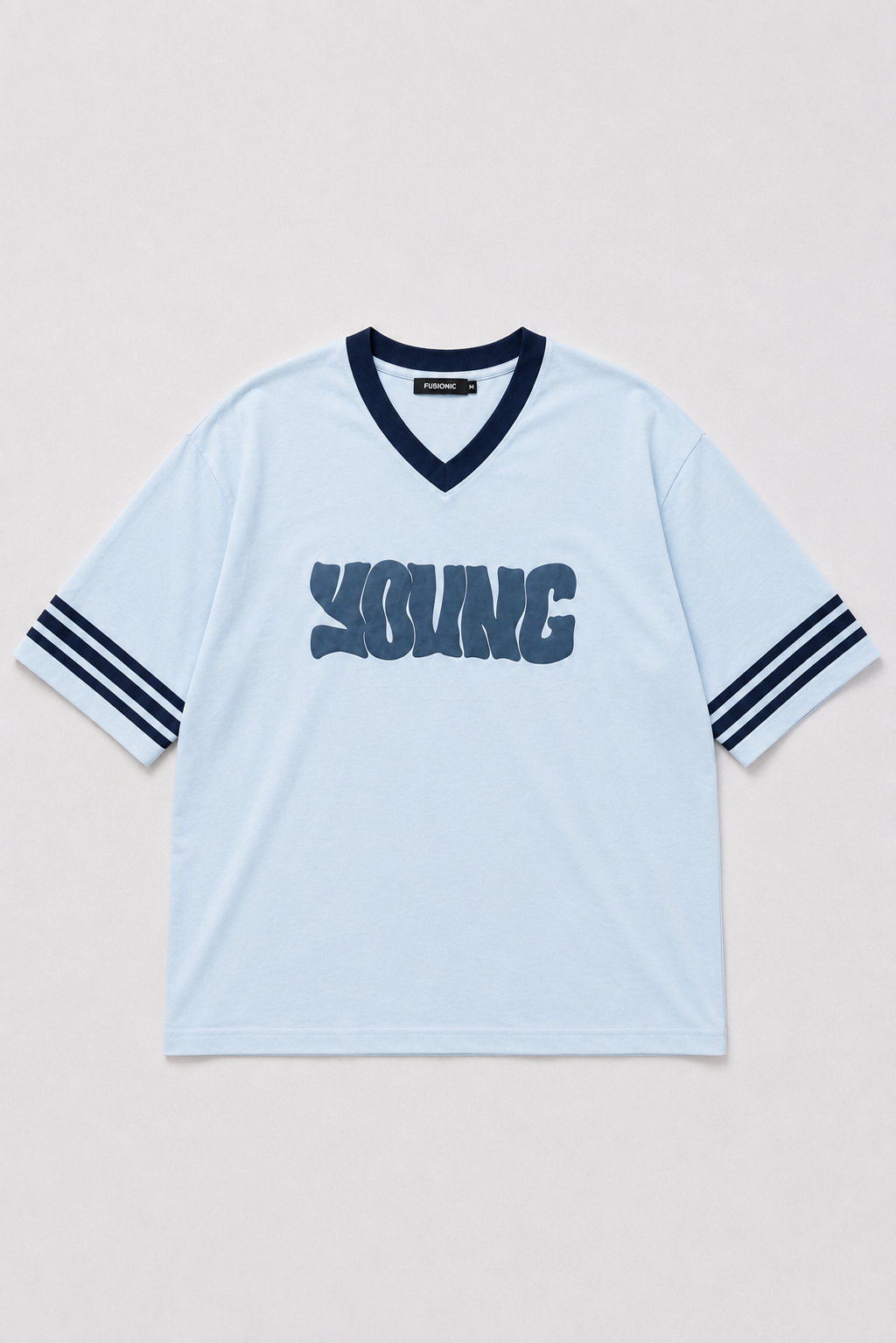 Pastel Blue Oversized Tee