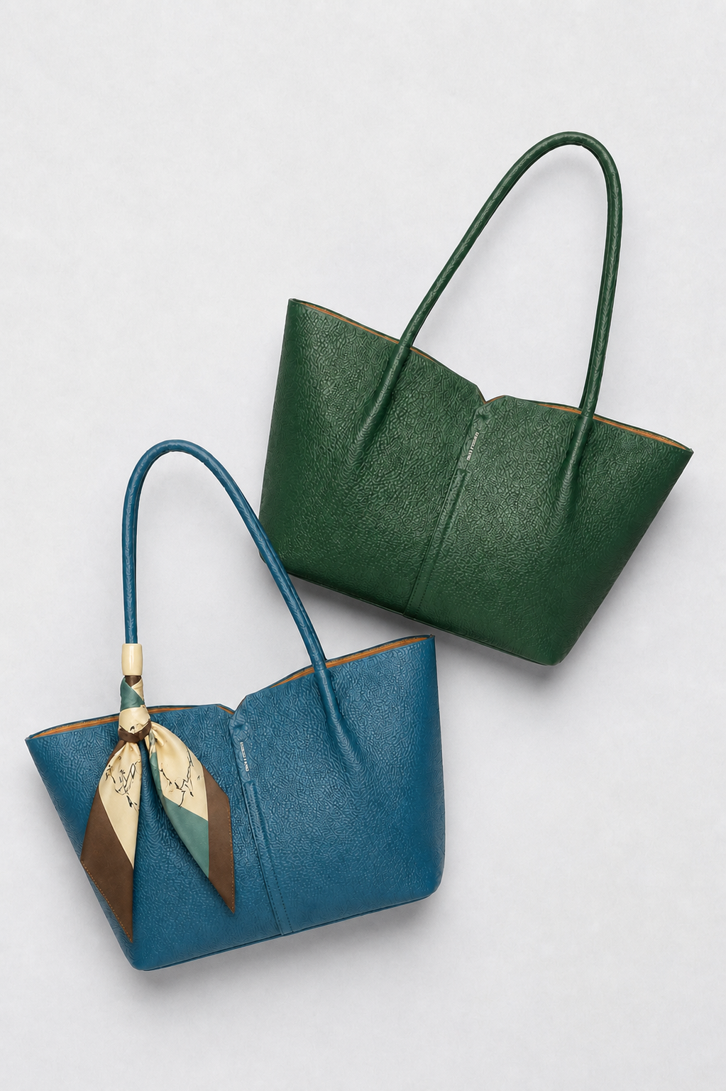 Pebbled Leather Tote