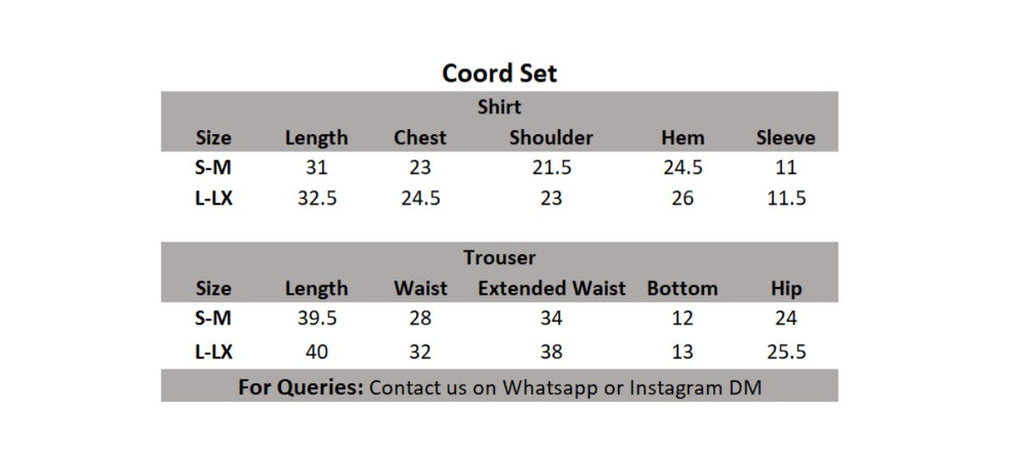 Brown Drop Needle Coord Set
