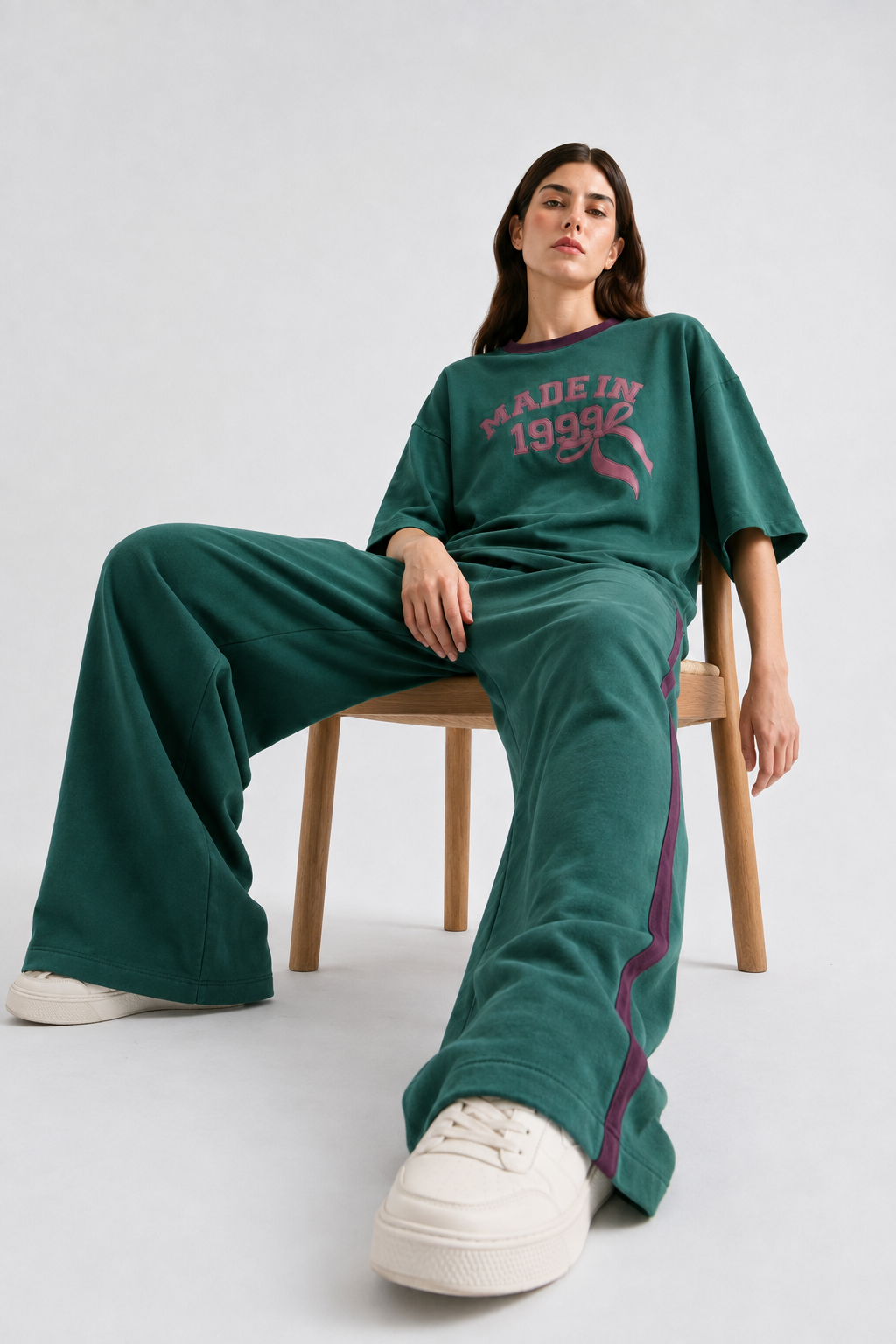 Bottle Green Coord Set