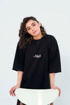 Black Oversized Tee