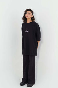 Black Oversized Tee