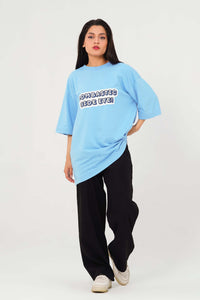 Light Blue Oversized Tee