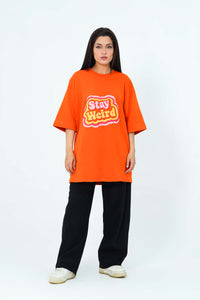 Orange Oversized Tee