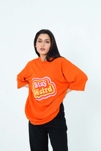 Orange Oversized Tee