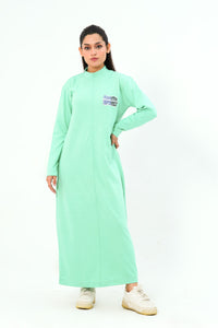 Aqua Green Long Dress