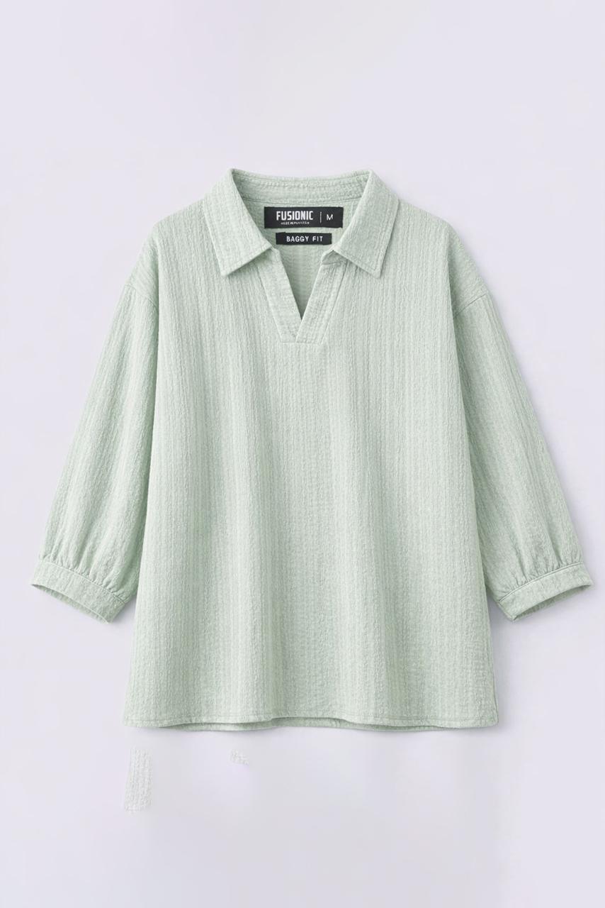 Mint Green Oversized Top