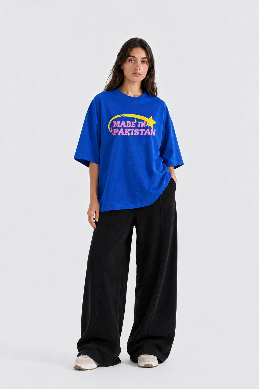 Royal Blue Oversized Tee