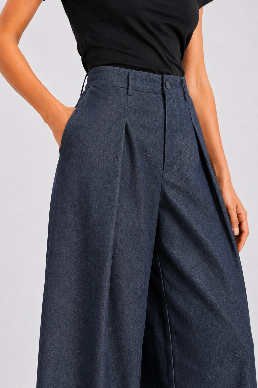Denim Tailored Pant
