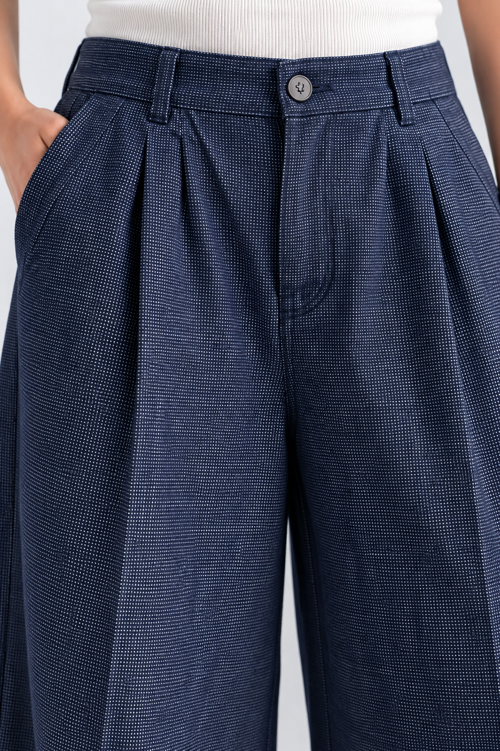Yarn-dye Denim Pants