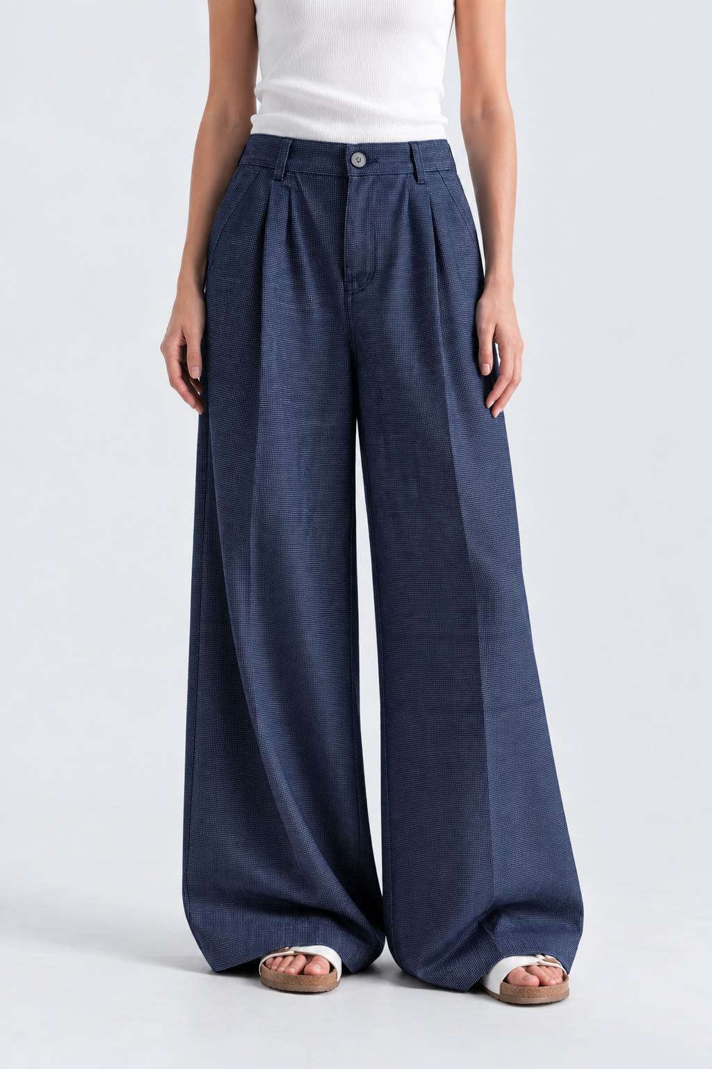 Yarn-dye Denim Pants