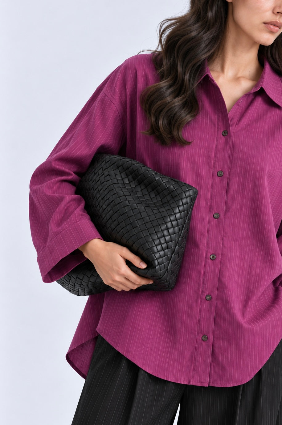 Purple Stripe Shirt