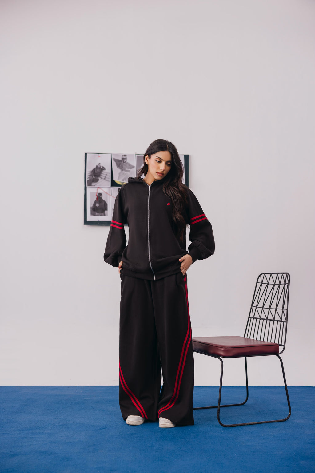 Black Zipper Coord