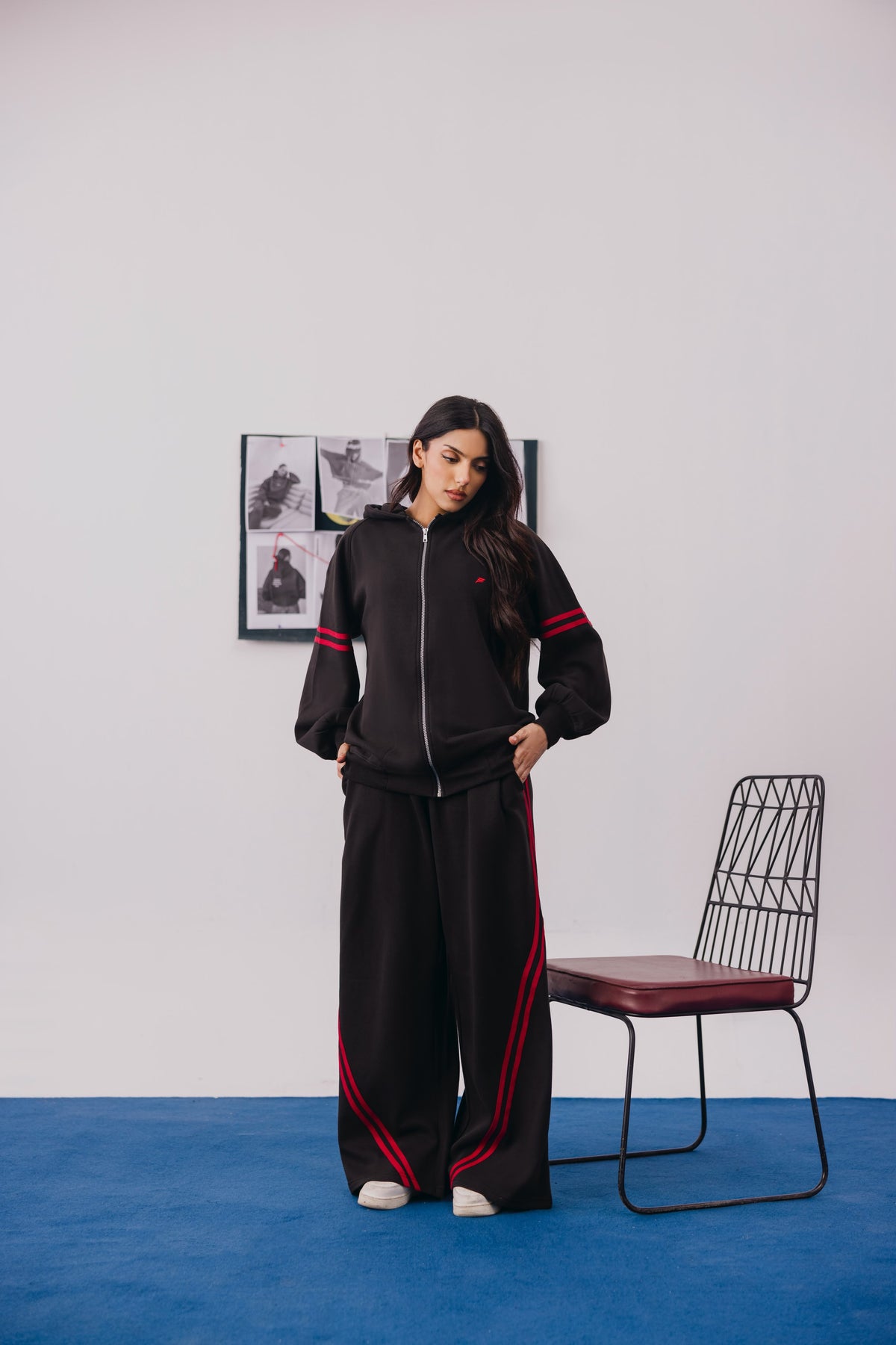 Black Zipper Coord