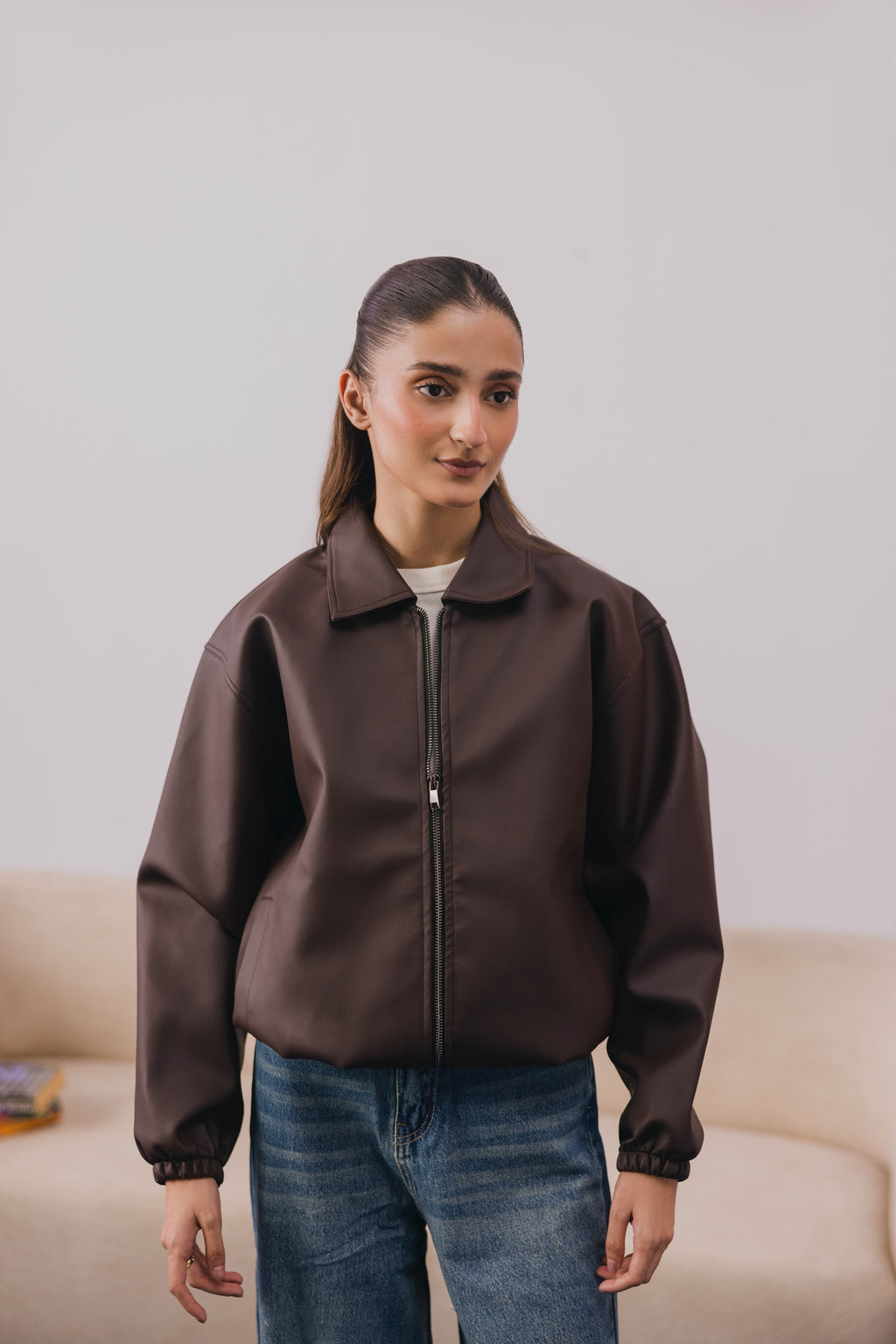 Brown Leather Jacket