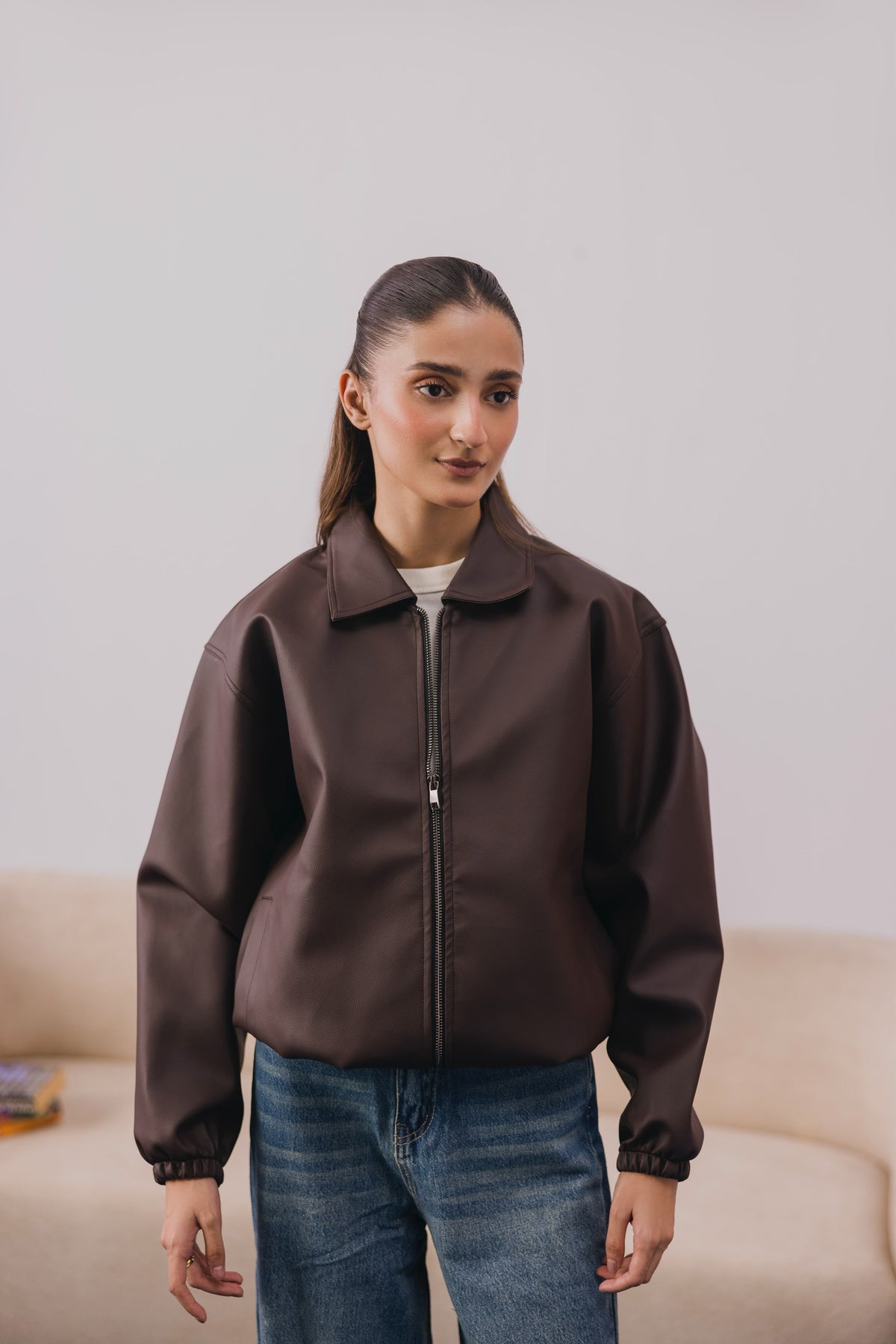 Brown Leather Jacket