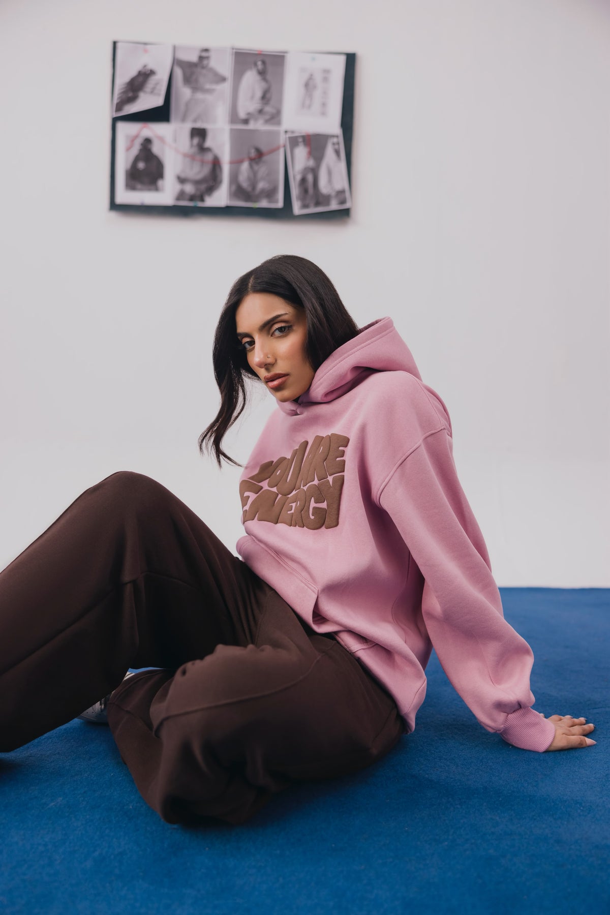 Dusty Pink Hoodie