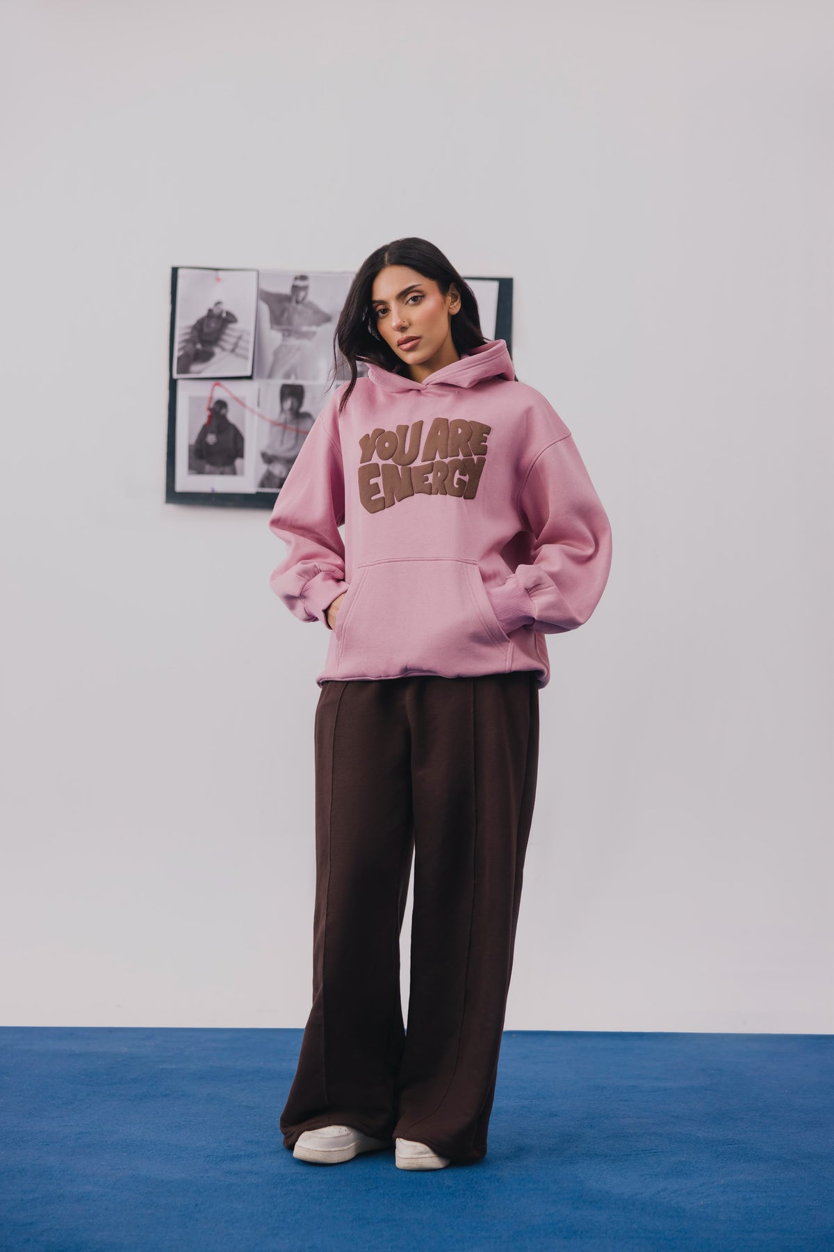 Dusty Pink Hoodie