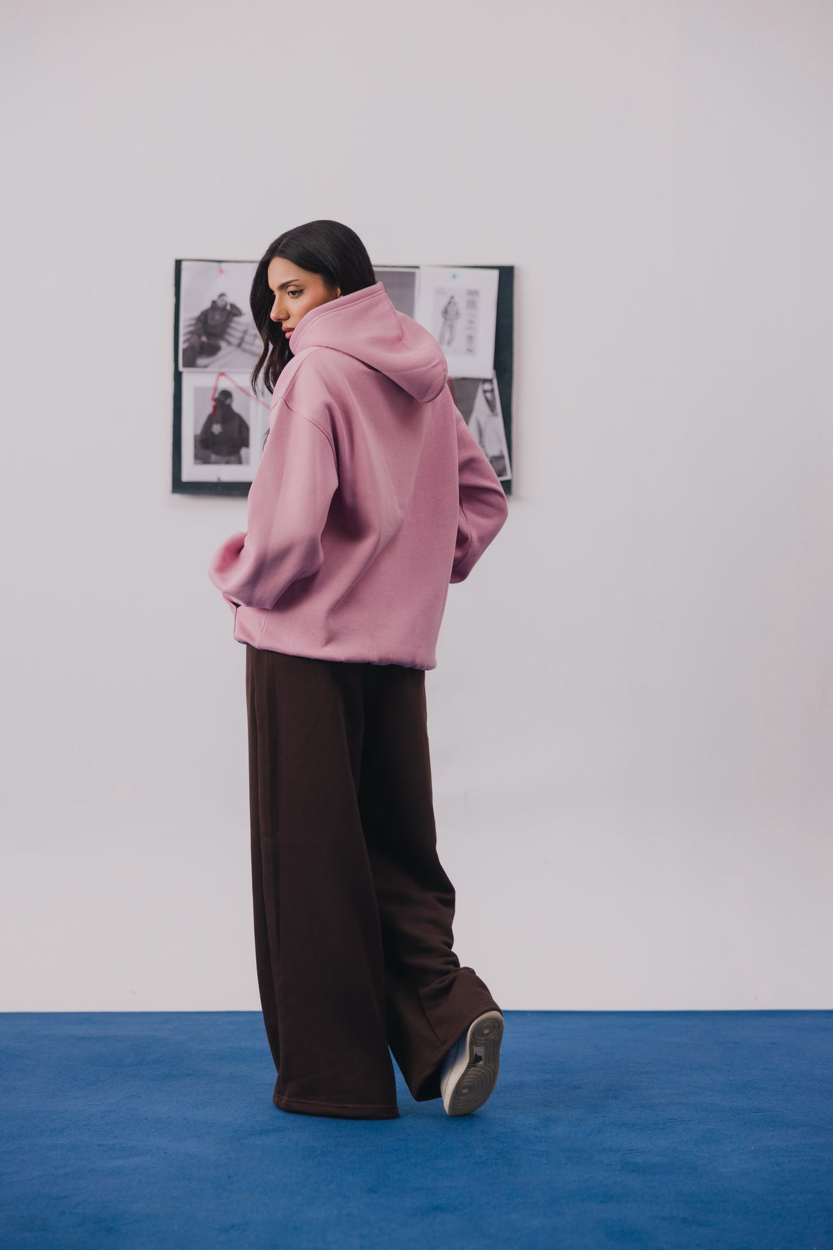 Dusty Pink Hoodie