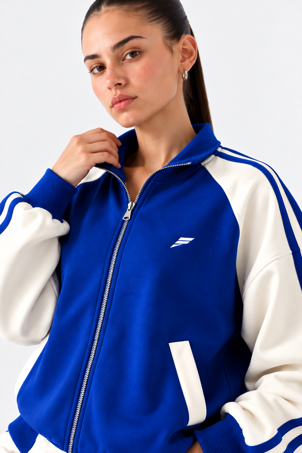 Navy Sport Zip Up