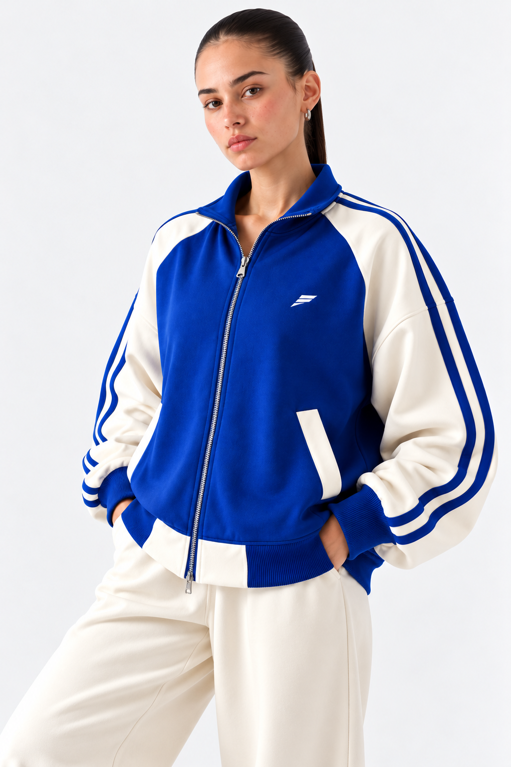 Navy Sport Zip Up