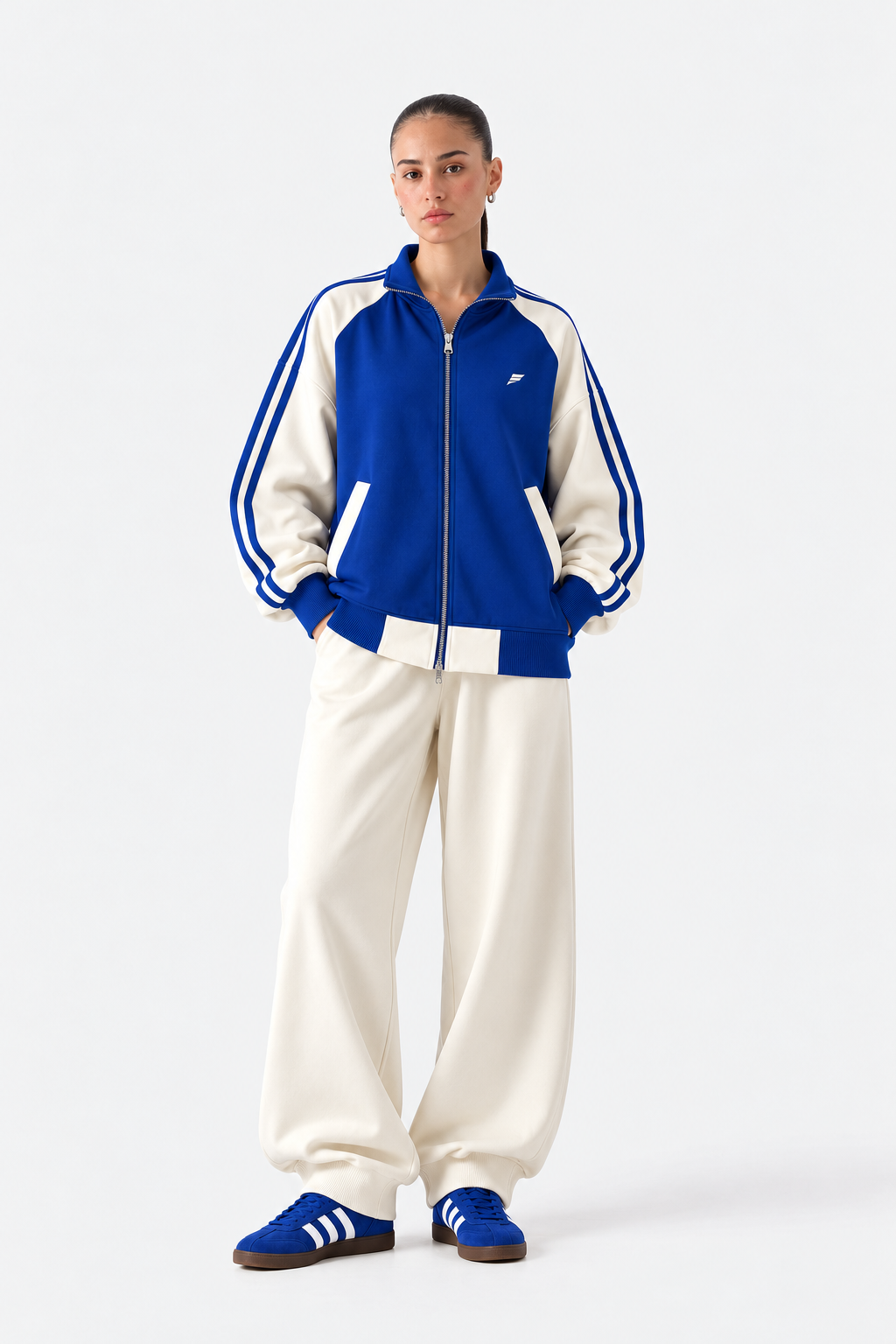 Navy Sport Zip Up