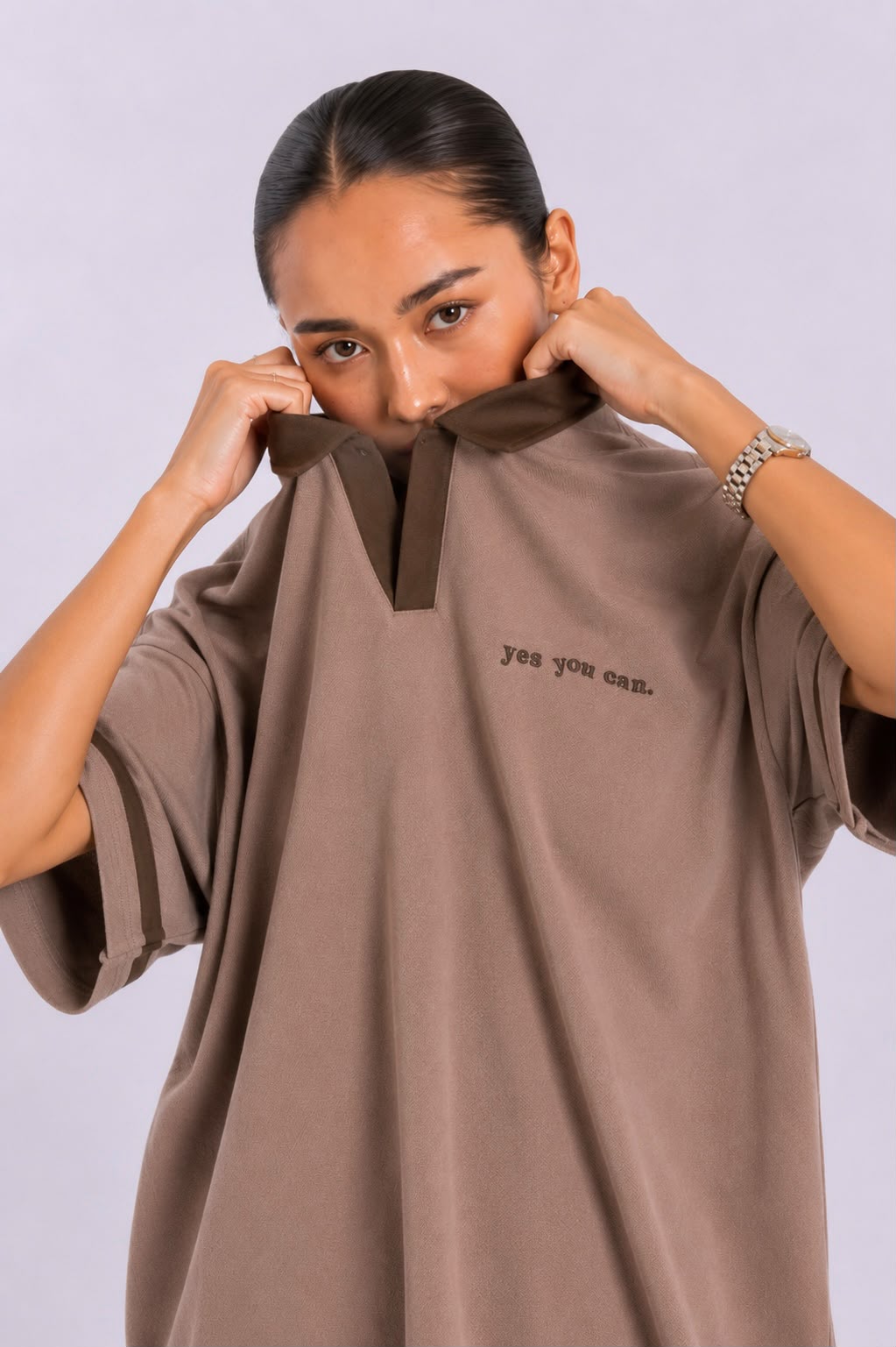 Latte Brown Coord Set
