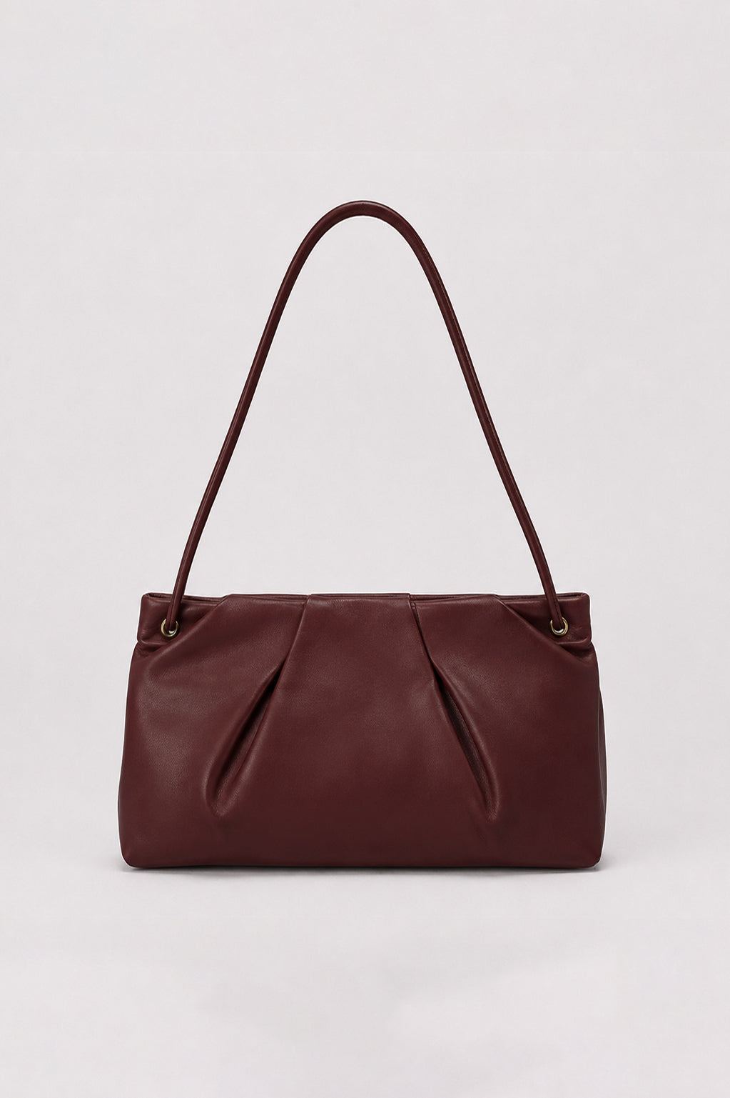 Burgundy Slouch Bag