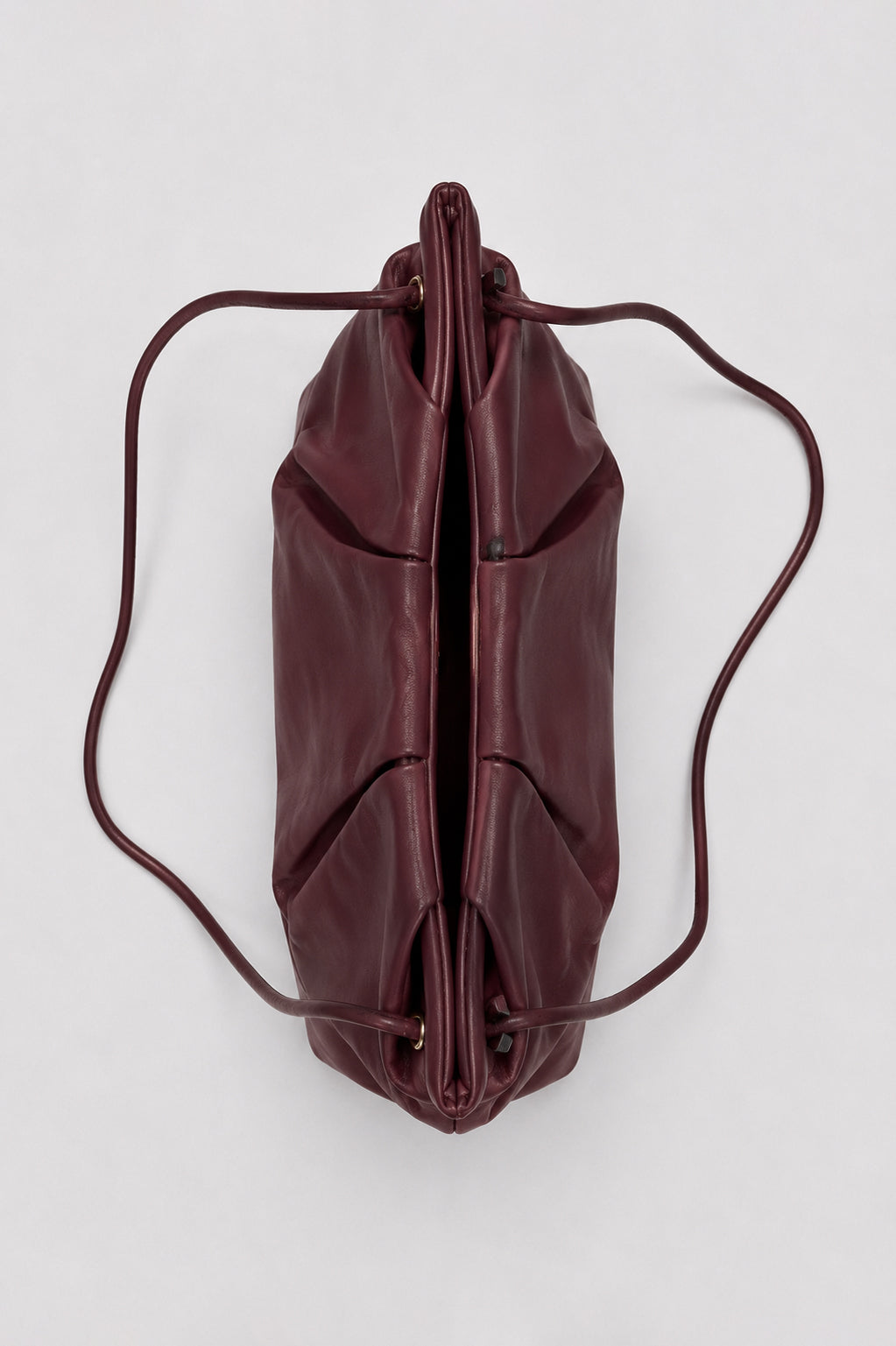Burgundy Slouch Bag