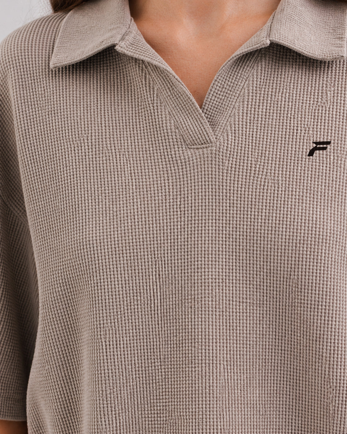Stone Waffle Polo