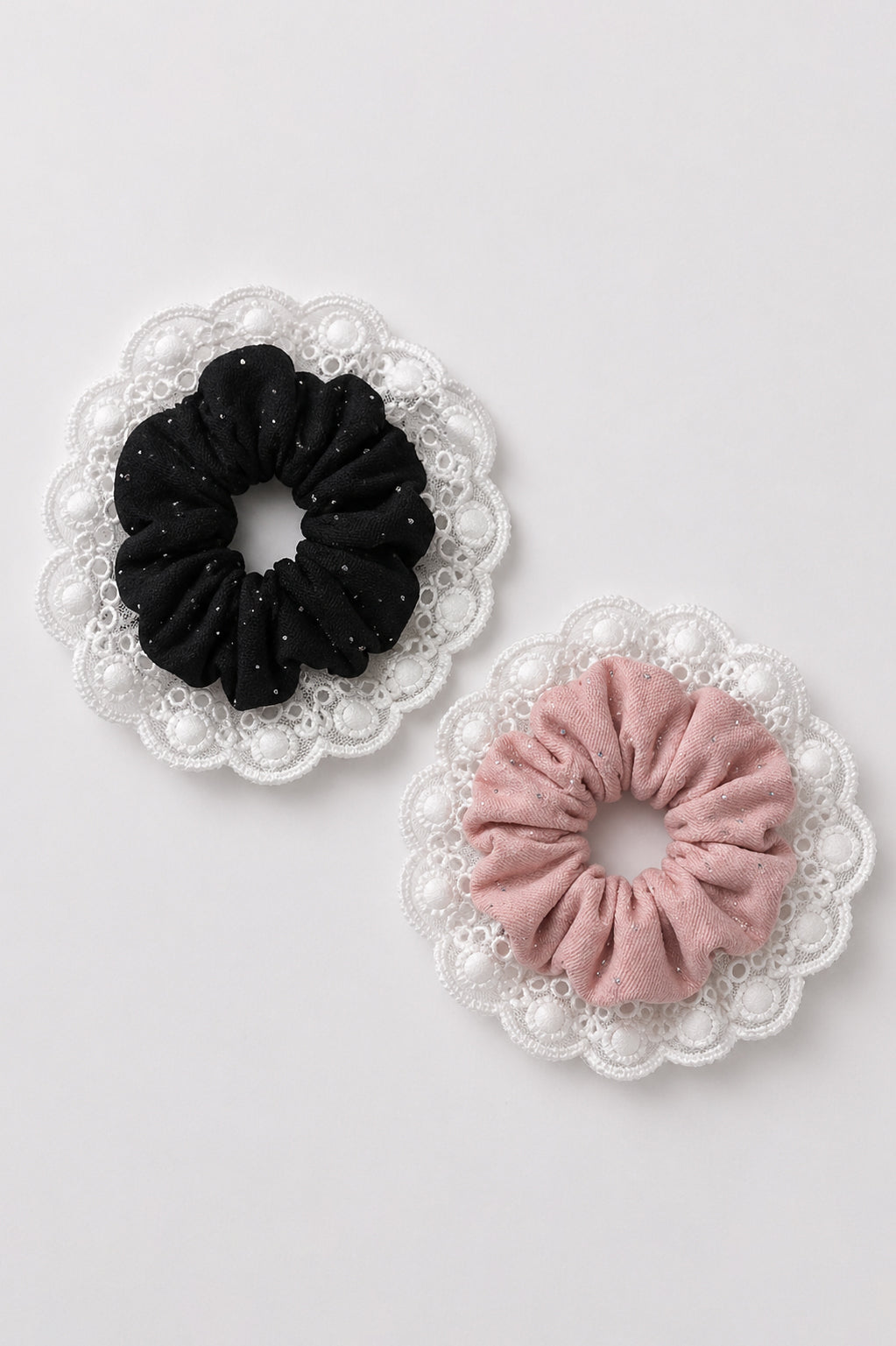 Twill Scrunchie (Pack of 2)
