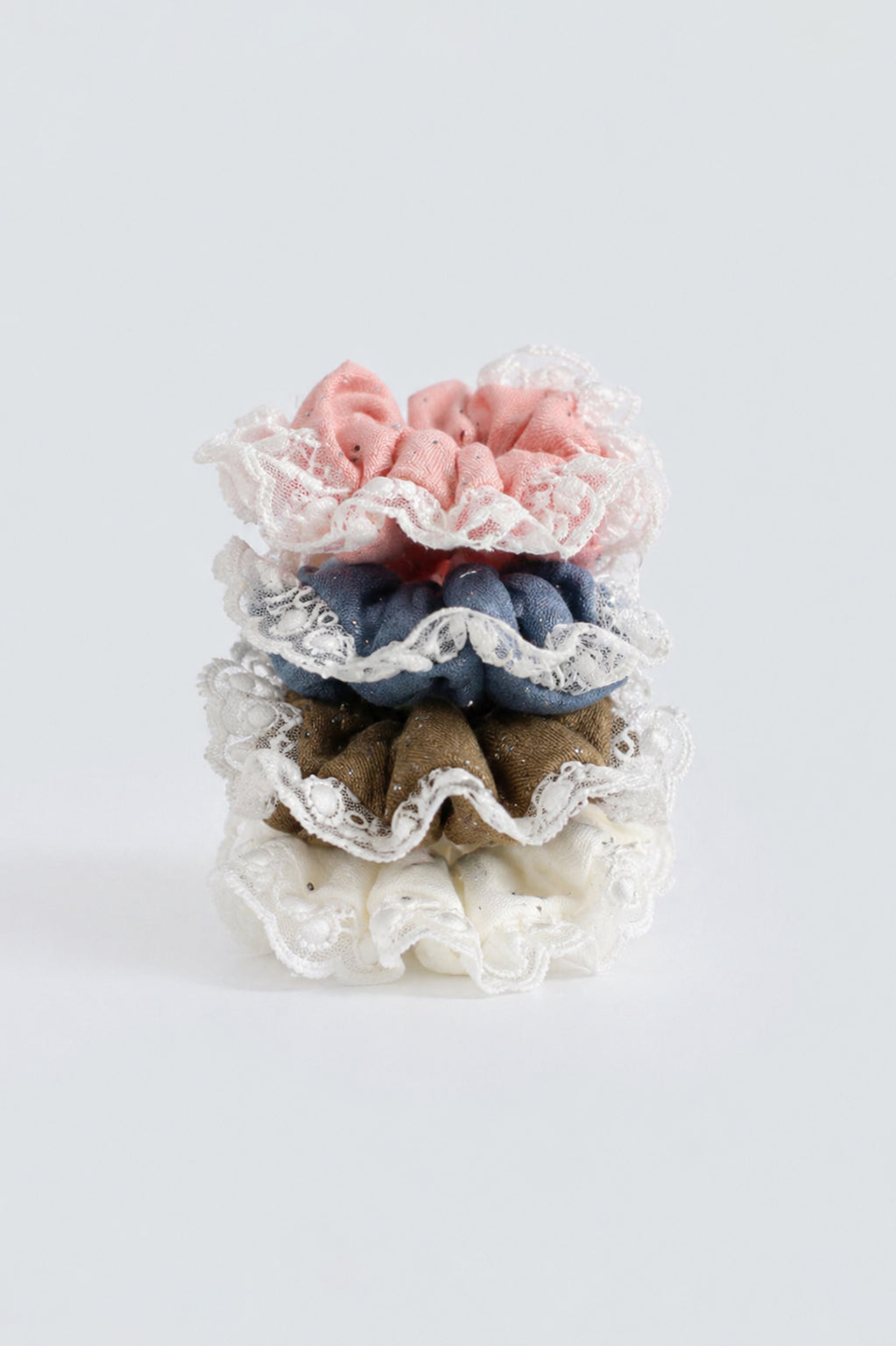 Twill Scrunchie (Pack of 2)