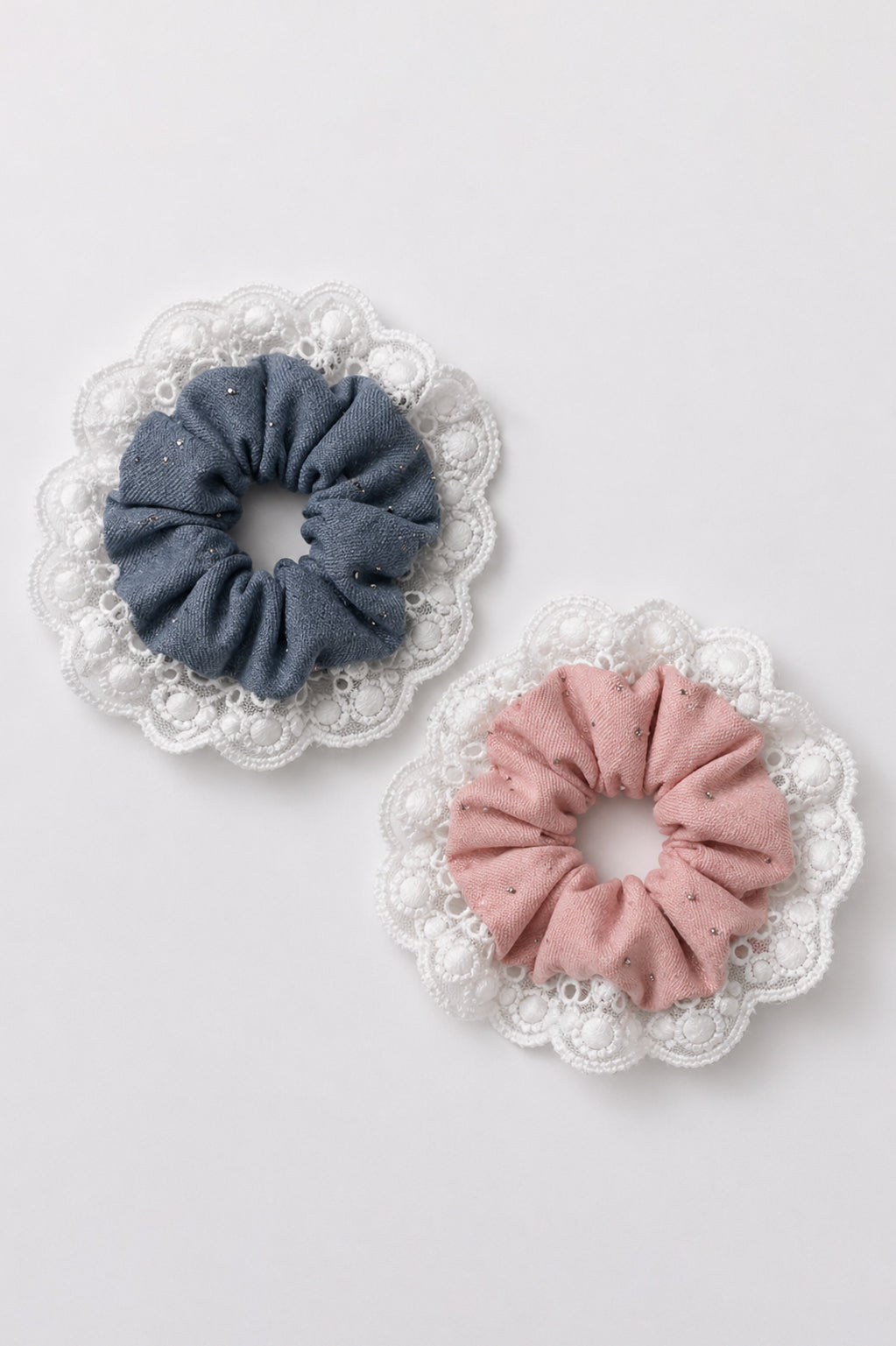 Twill Scrunchie (Pack of 2)