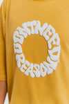 Mustard Yellow Oversized Tee