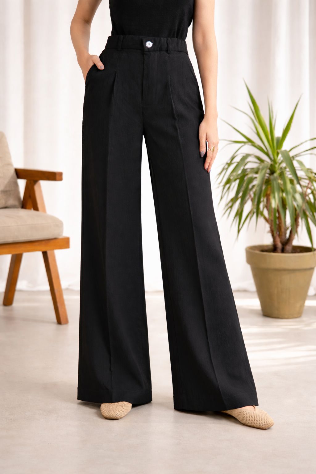 Black Tailored Pants