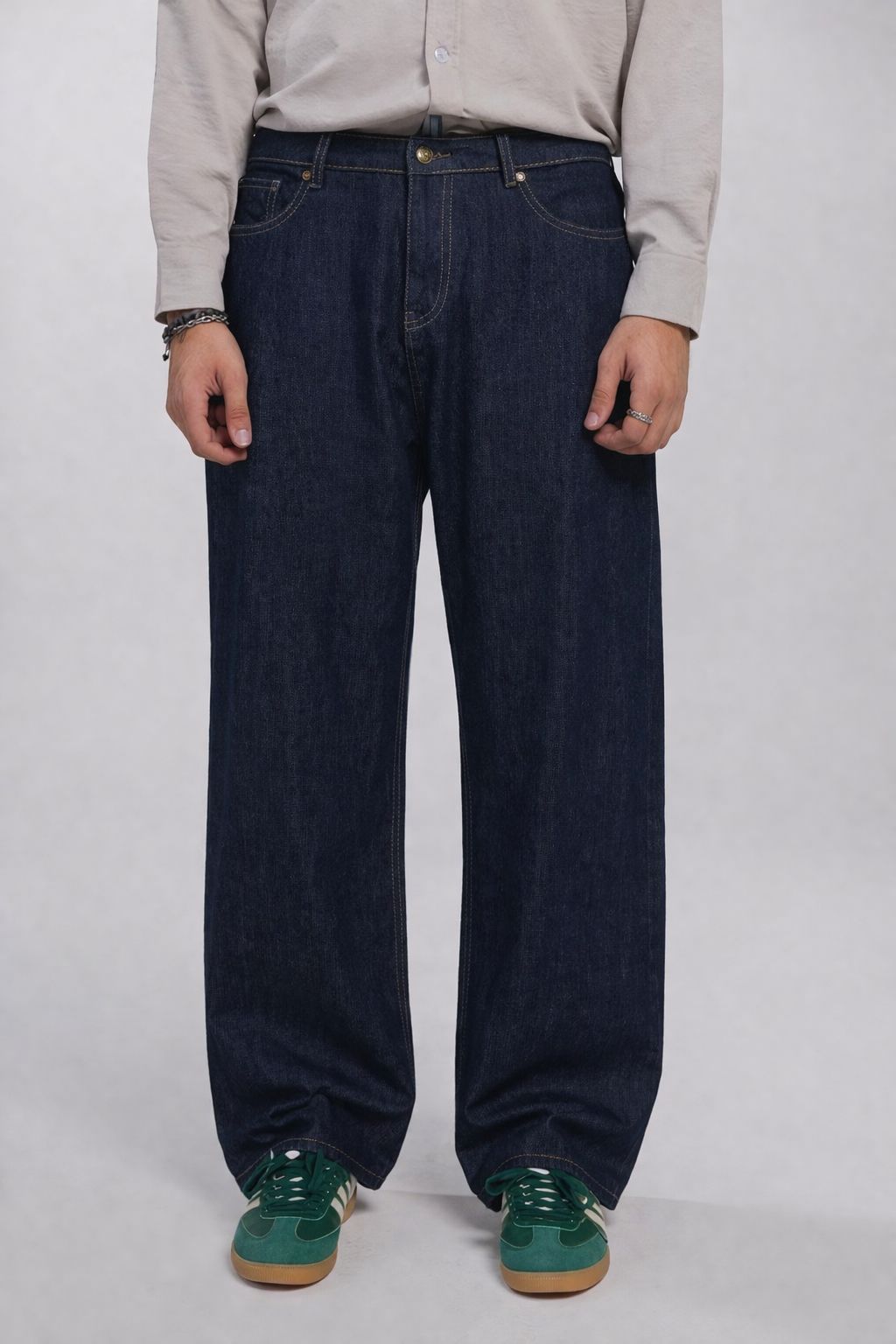 Indigo Blue Relax Fit Jeans Men