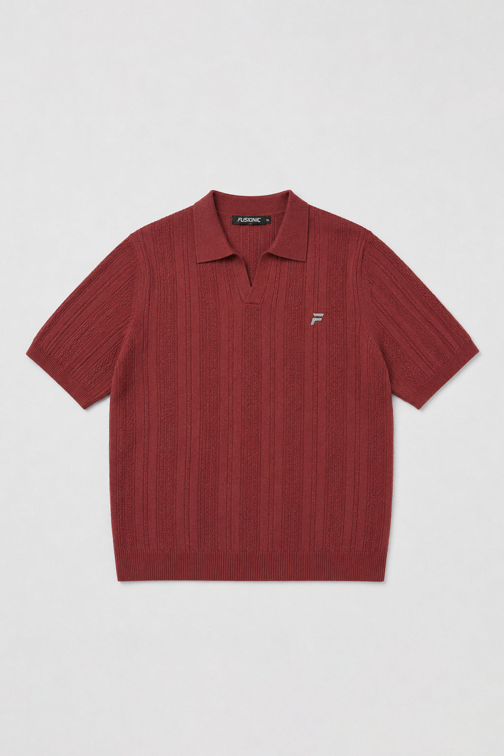 Burnt Maroon Cable Knit