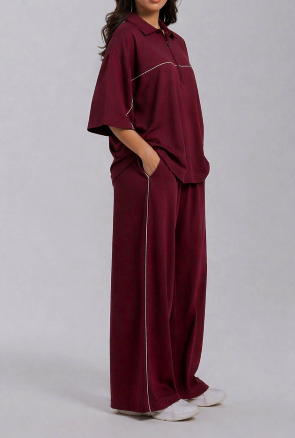 Deep Maroon Coord Set