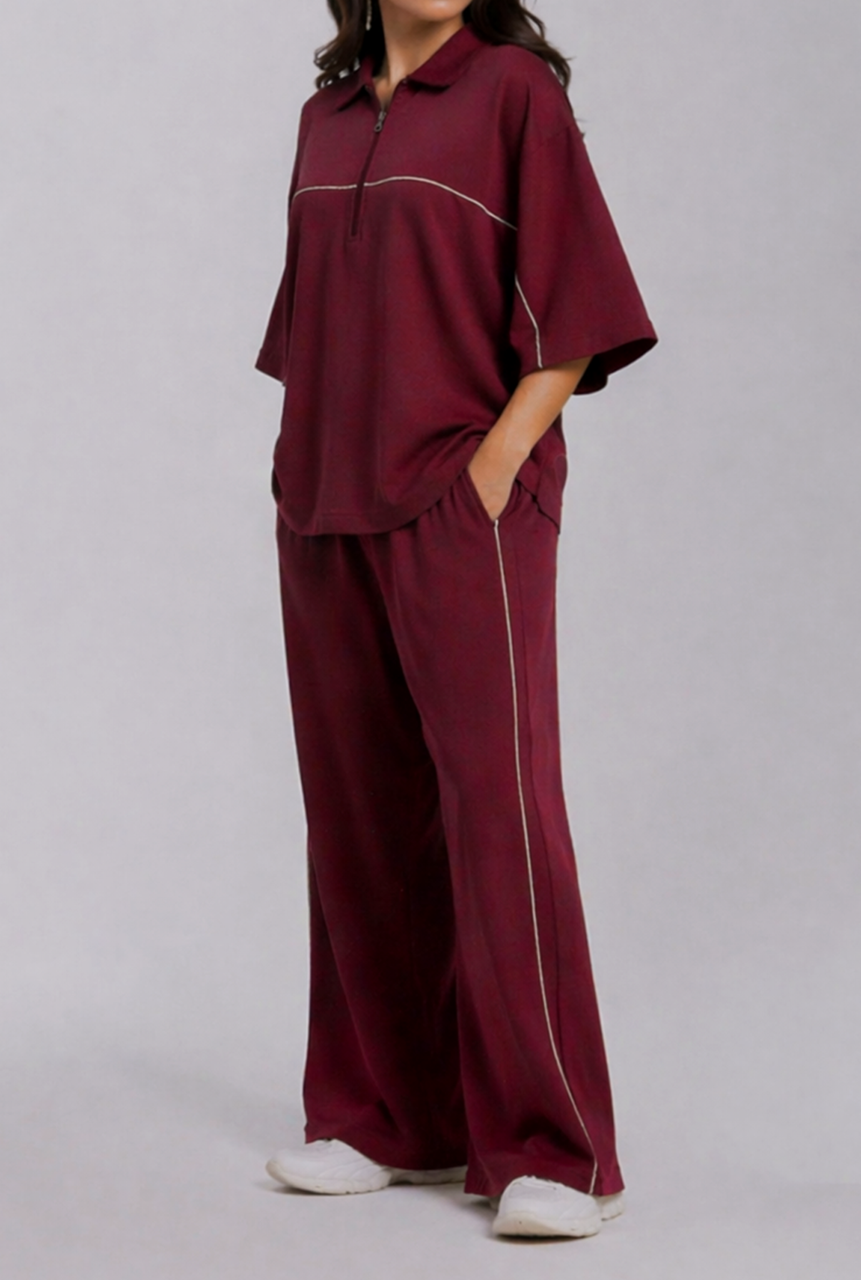 Deep Maroon Coord Set